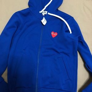COMME DES GARÇONS X PLAY Zip Up Hoodie